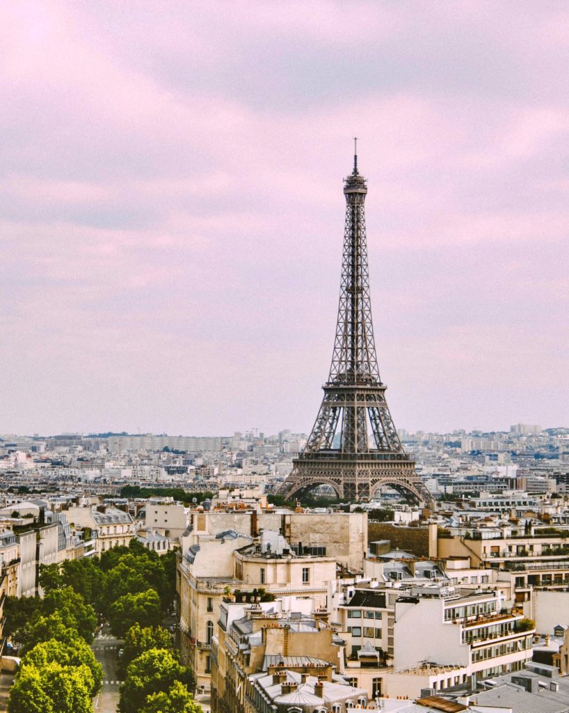 Paryż, wieża Eiffle'a