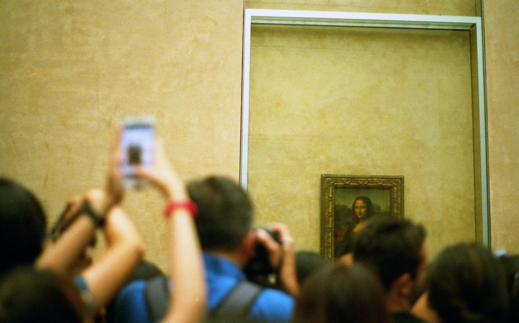 atrakcje Paryża: Mona Lisa